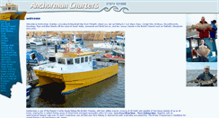 Desktop Screenshot of anchormancharters.co.uk